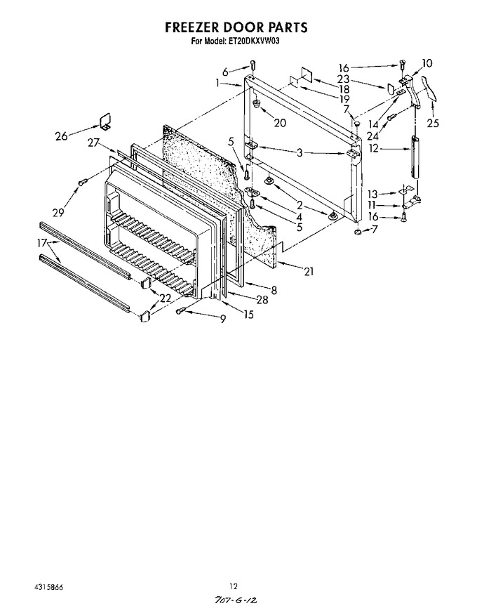 Diagram for ET20DKXVW03