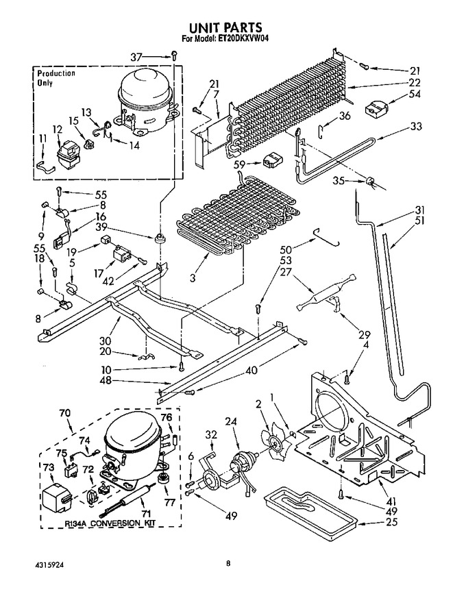 Diagram for ET20DKXVW04
