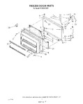 Diagram for 08 - Freezer Door