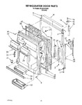 Diagram for 06 - Refrigerator Door