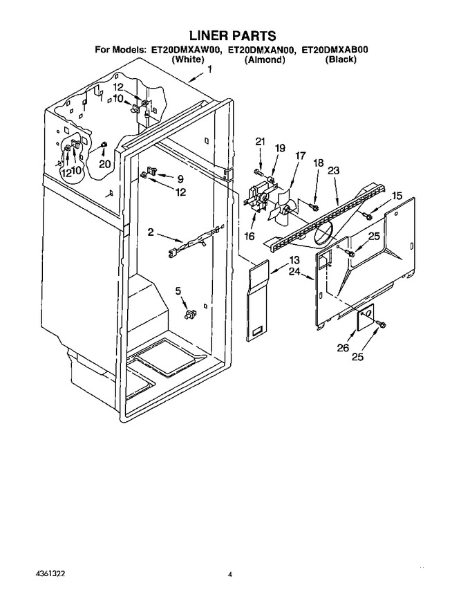 Diagram for ET20DMXAB00