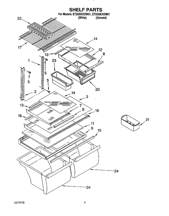 Diagram for ET20GKXDW01