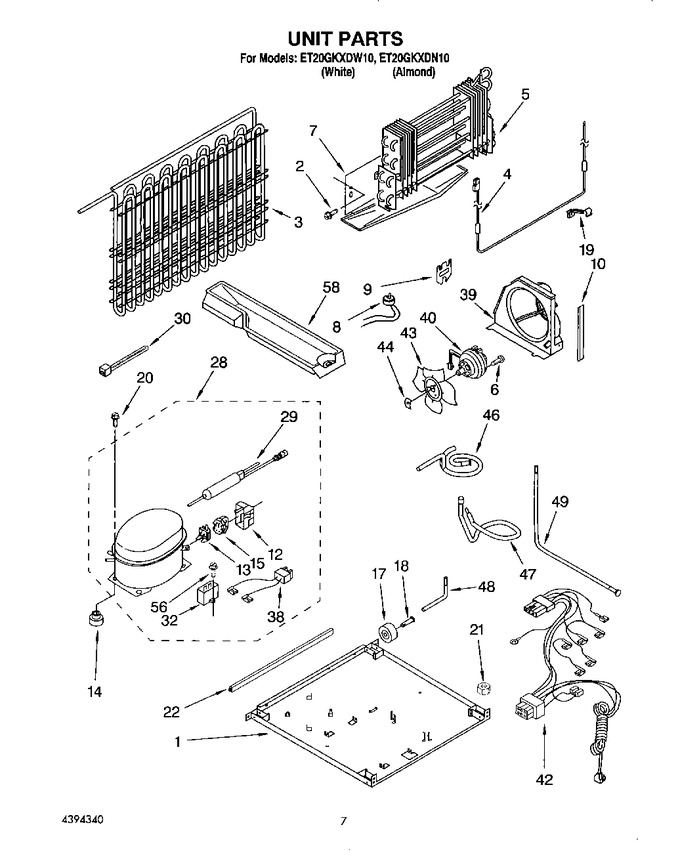Diagram for ET20GKXDW10