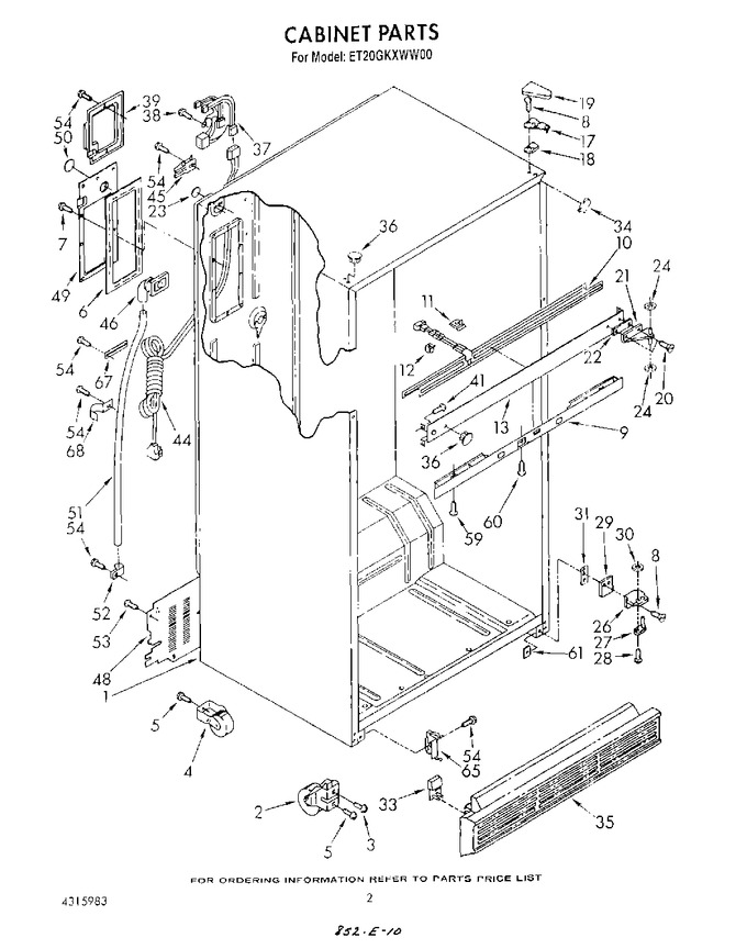Diagram for ET20GKXWN00