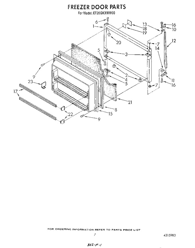 Diagram for ET20GKXWW00