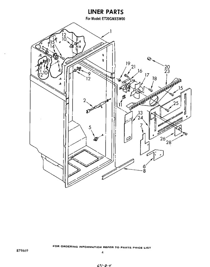 Diagram for ET20GMXSW00