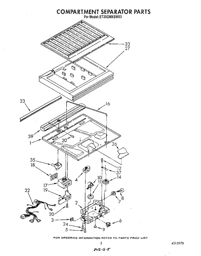 Diagram for ET20GMXSW03