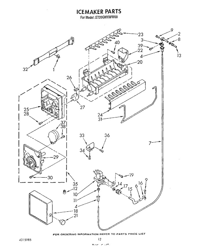 Diagram for ET20GMXWN00