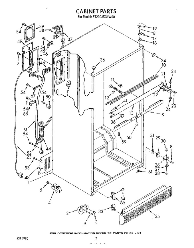 Diagram for ET20GMXWN00