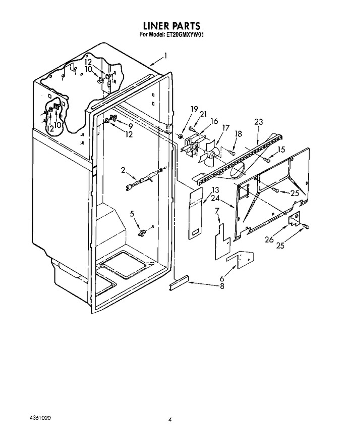 Diagram for ET20GMXYW01