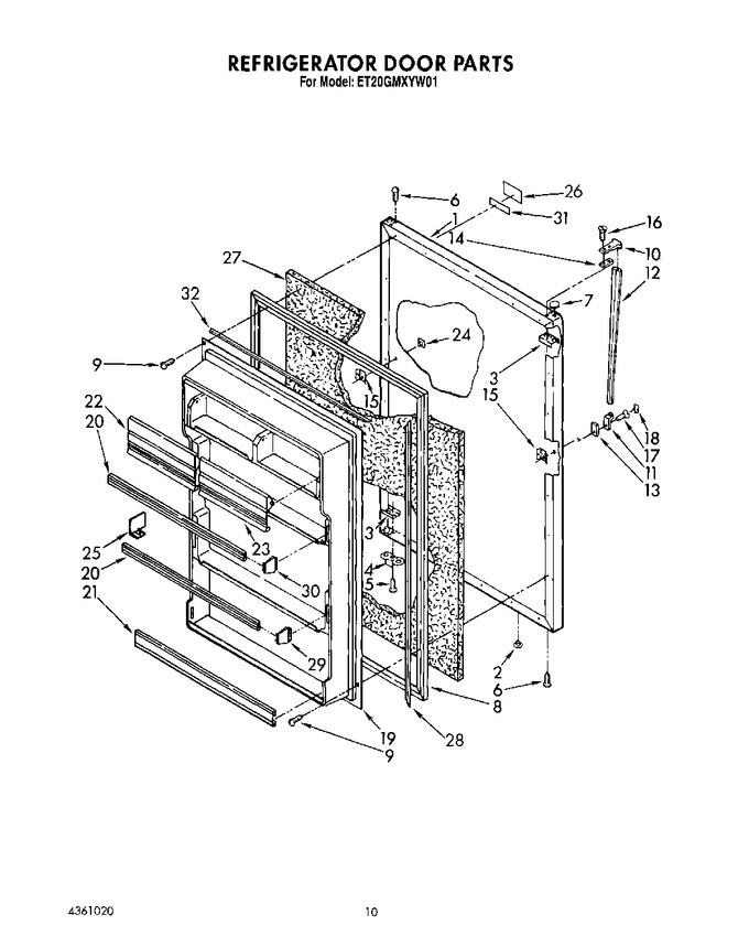 Diagram for ET20GMXYW01