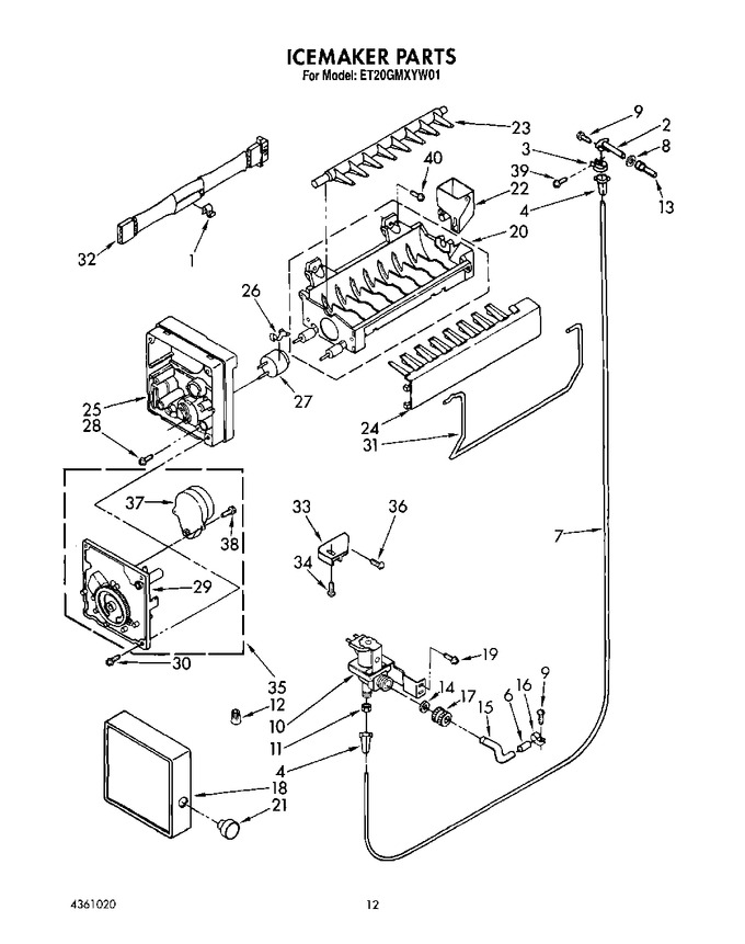Diagram for ET20GMXYW01