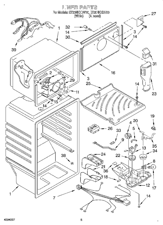 Diagram for ET20NKXDW10