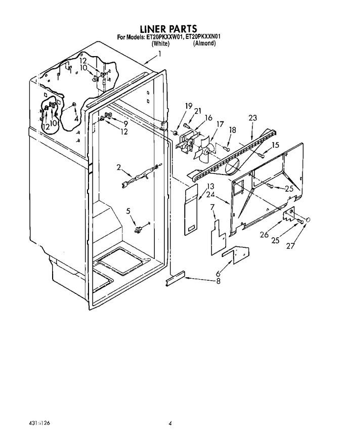 Diagram for ET20PKXXW01
