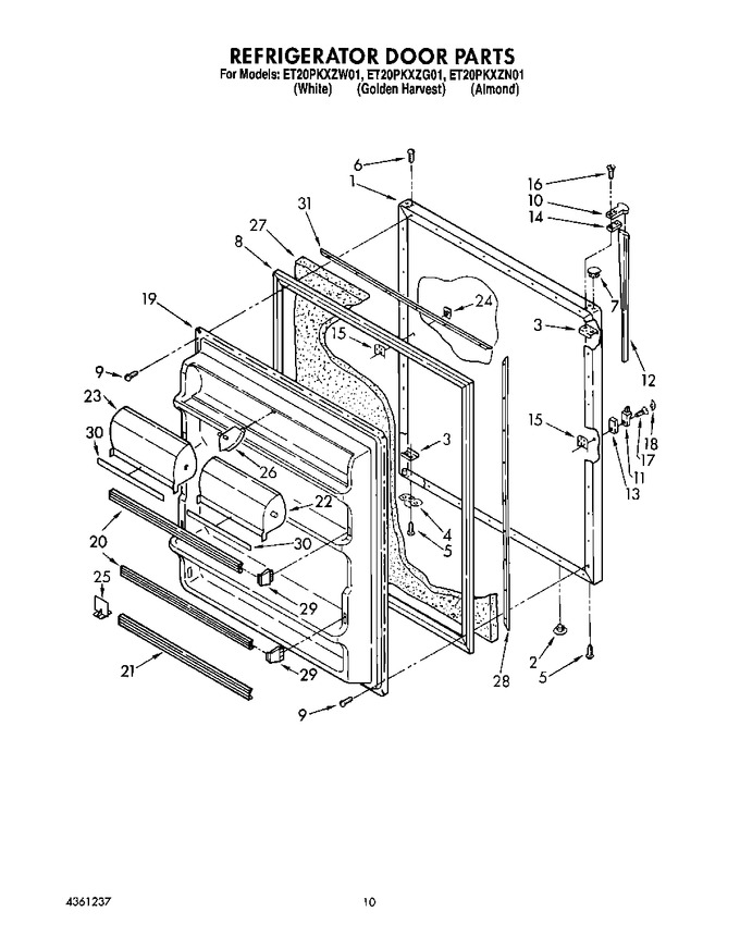 Diagram for ET20PKXZW01