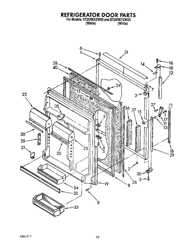 Diagram for ET20RKXZW00