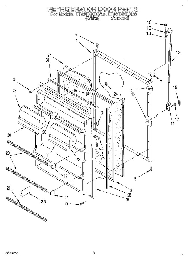 Diagram for ET20TKXBW00