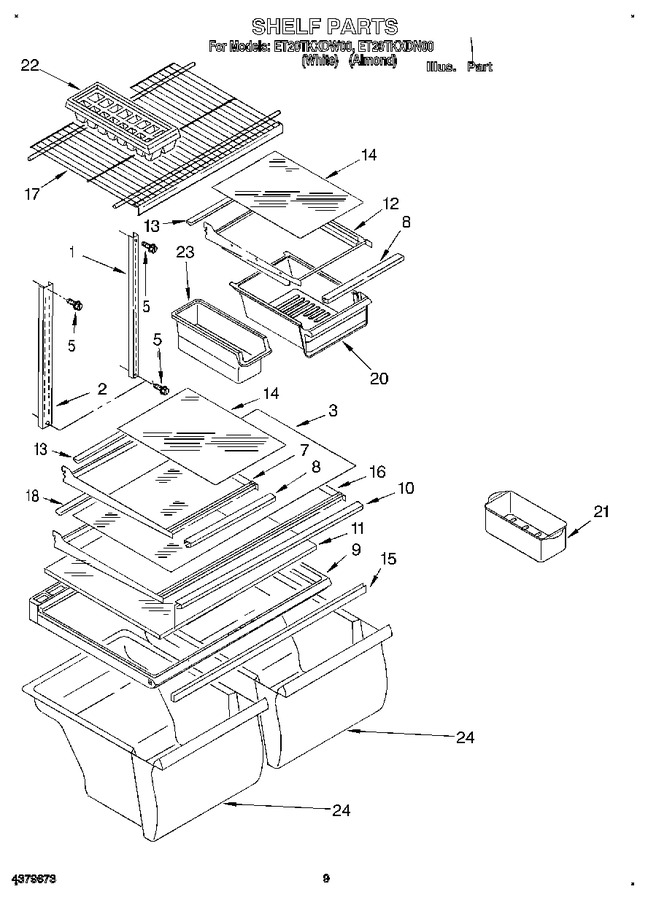 Diagram for ET20TKXDW00