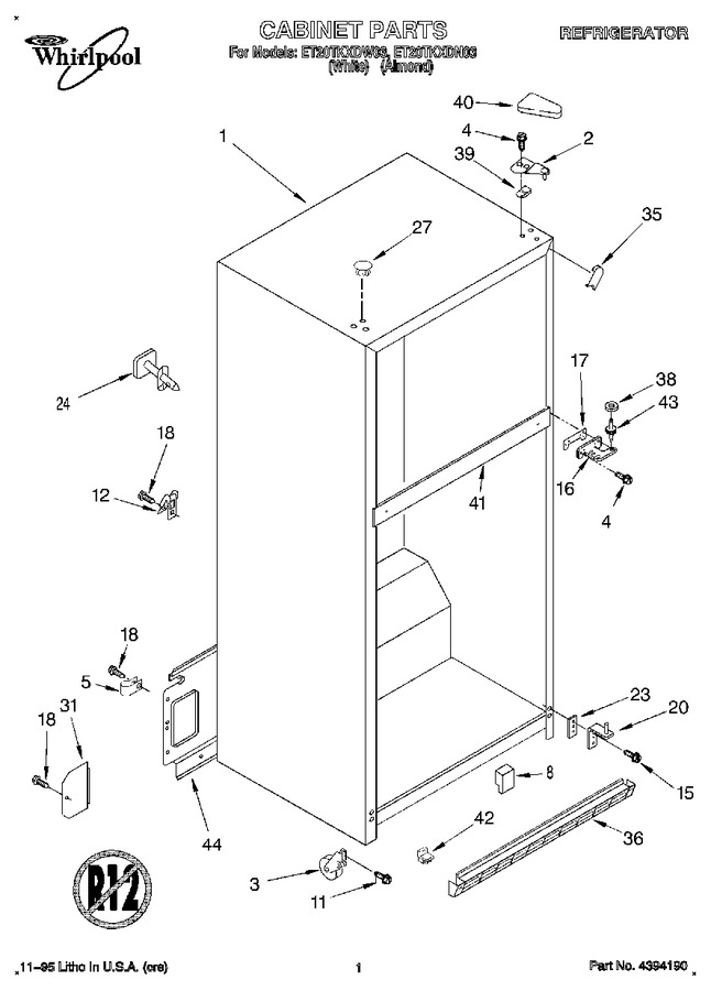 Diagram for ET20TKXDW03