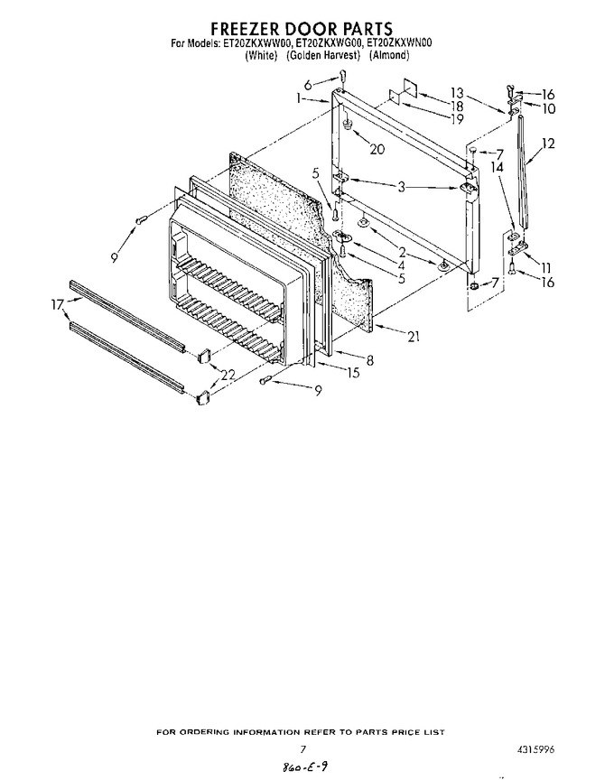 Diagram for ET20ZKXWG00