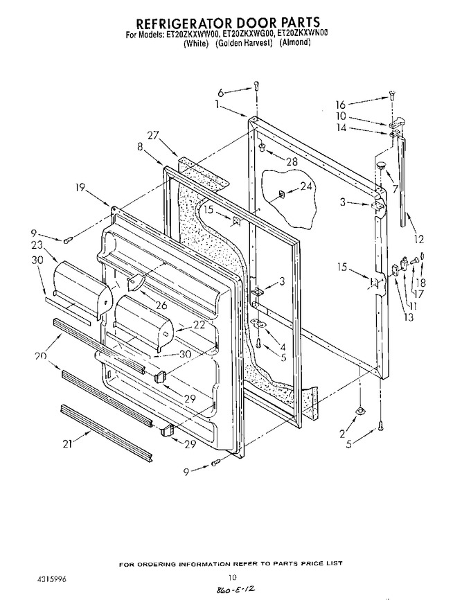 Diagram for ET20ZKXWG00