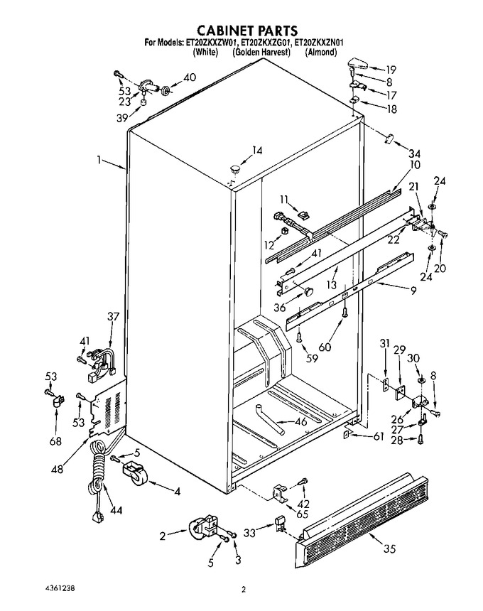 Diagram for ET20ZKXZW01