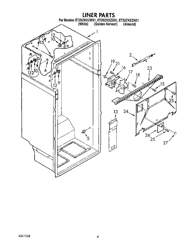 Diagram for ET20ZKXZW01