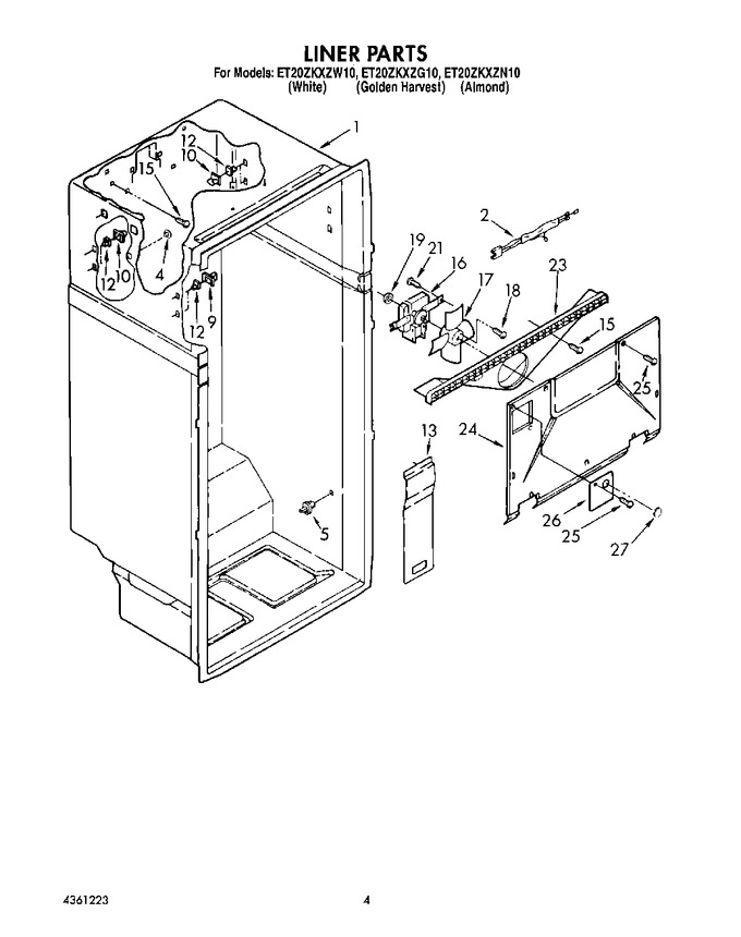 Diagram for ET20ZKXZW10