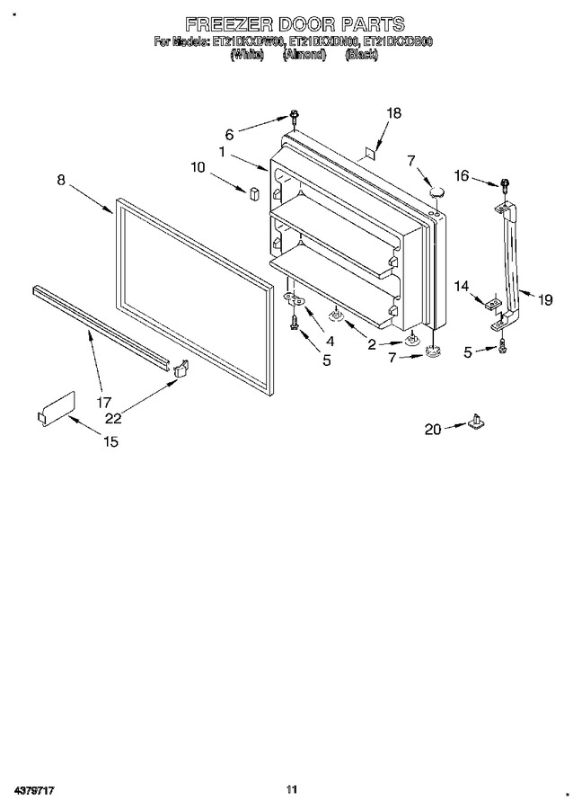 Diagram for ET21DKXDW00