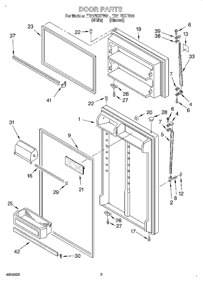 Diagram for ET21PKXFW01