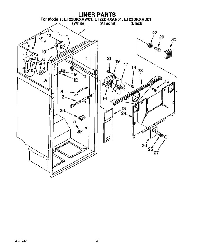 Diagram for ET22DKXAB01
