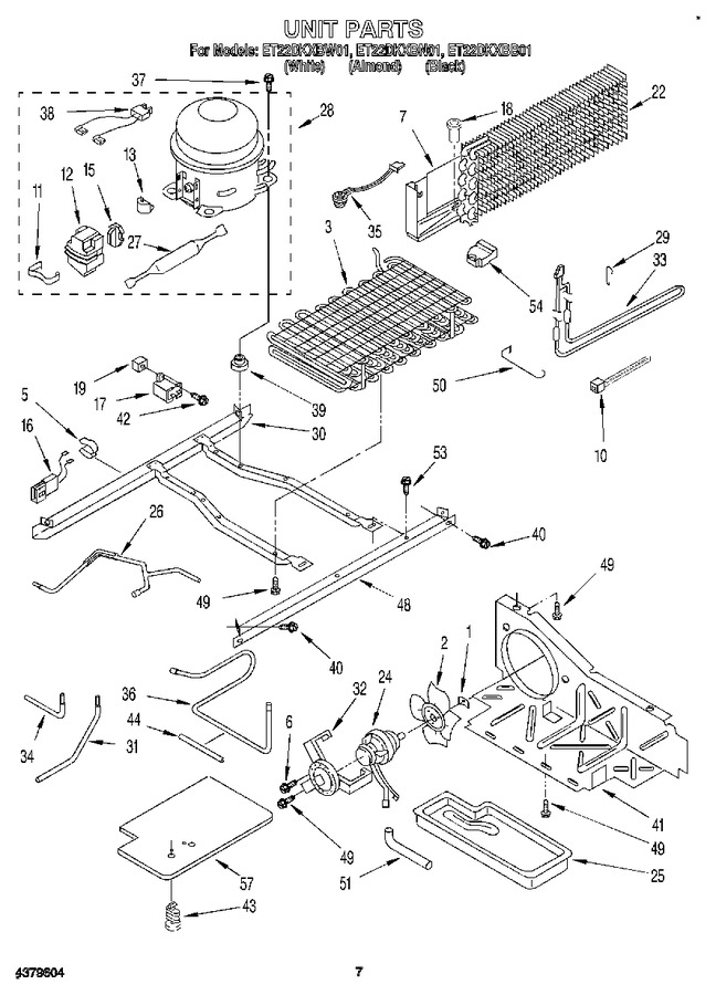 Diagram for ET22DKXBW01