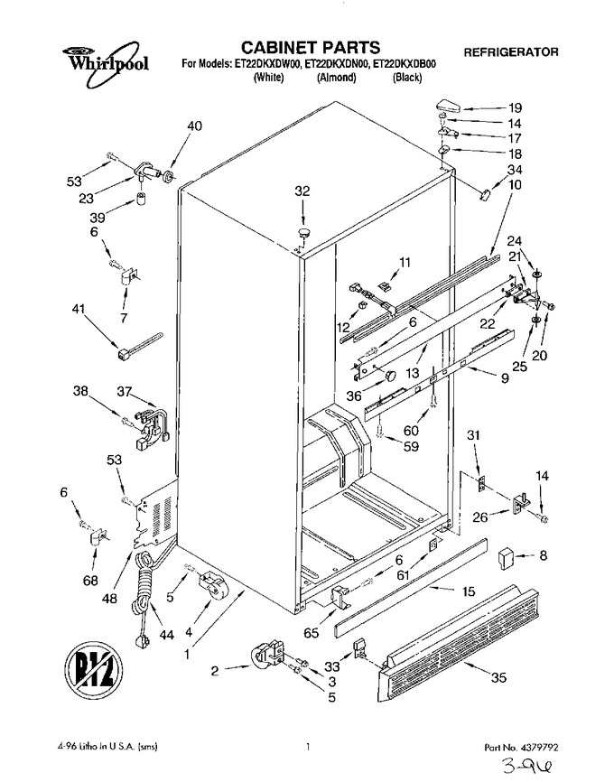 Diagram for ET22DKXDW00