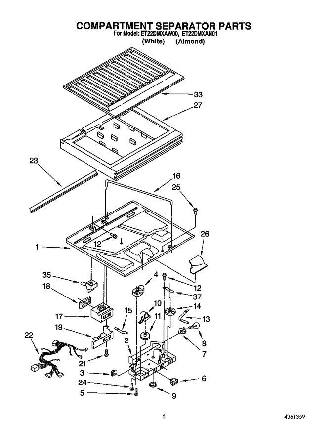 Diagram for ET22DMXAW00