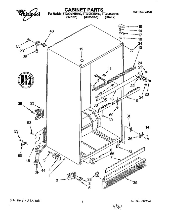 Diagram for ET22DMXBB00