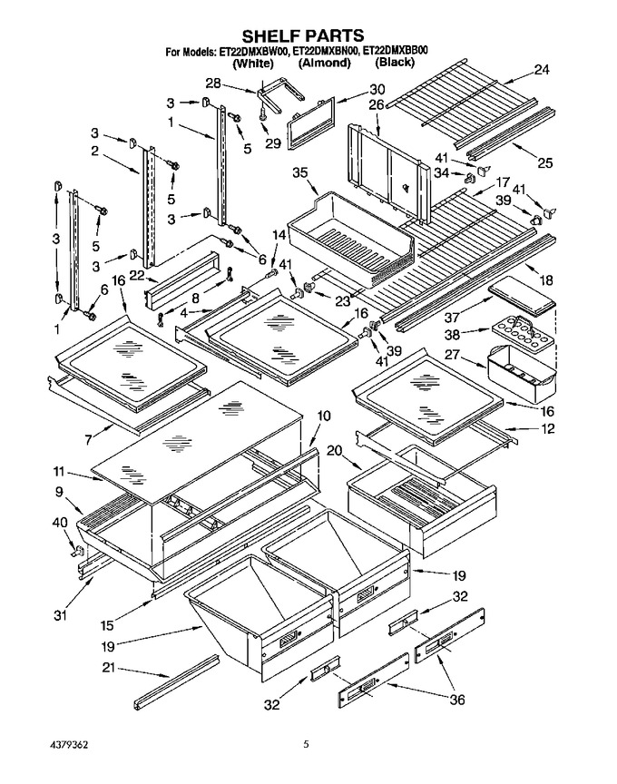 Diagram for ET22DMXBW00