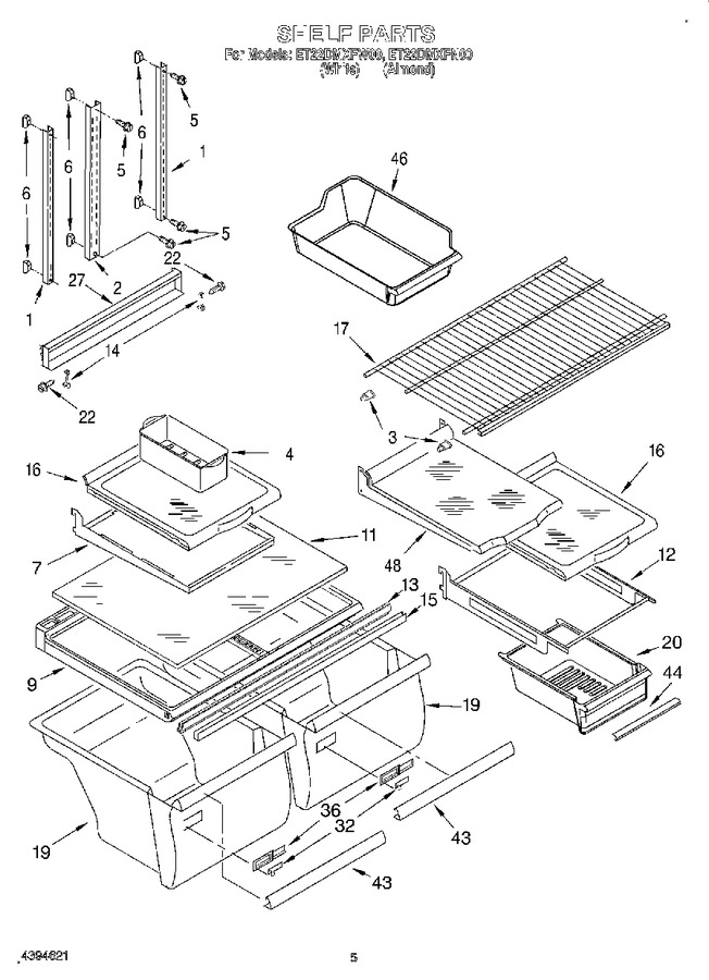 Diagram for ET22DMXFW00