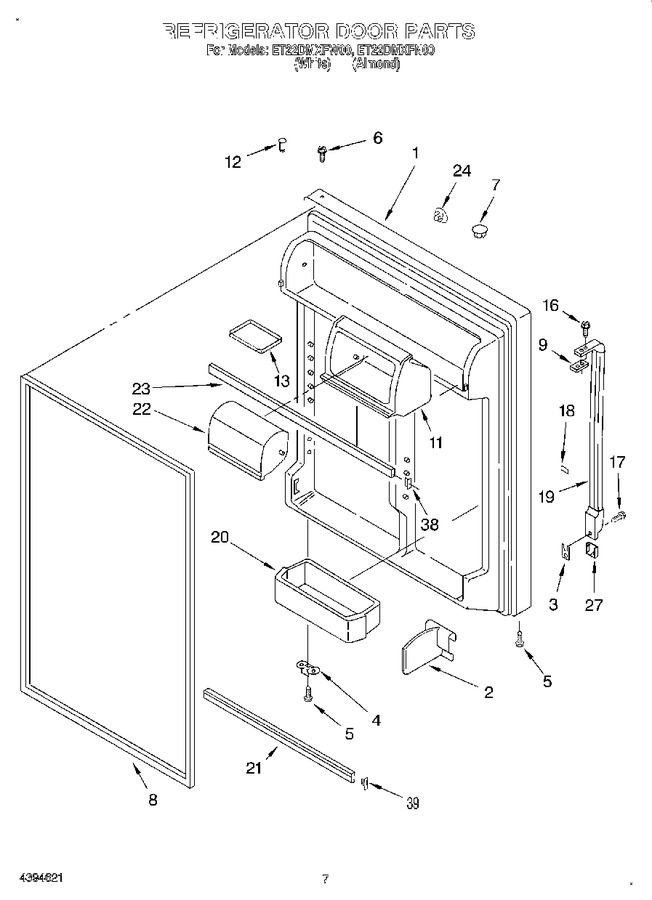 Diagram for ET22DMXFW00