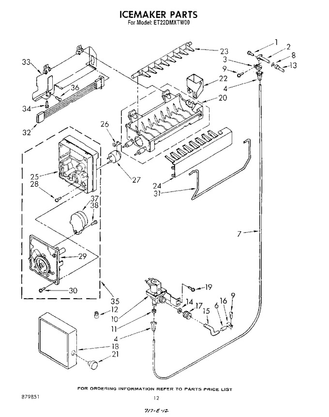 Diagram for ET22DMXTW00