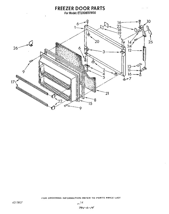 Diagram for ET22DMXVF00