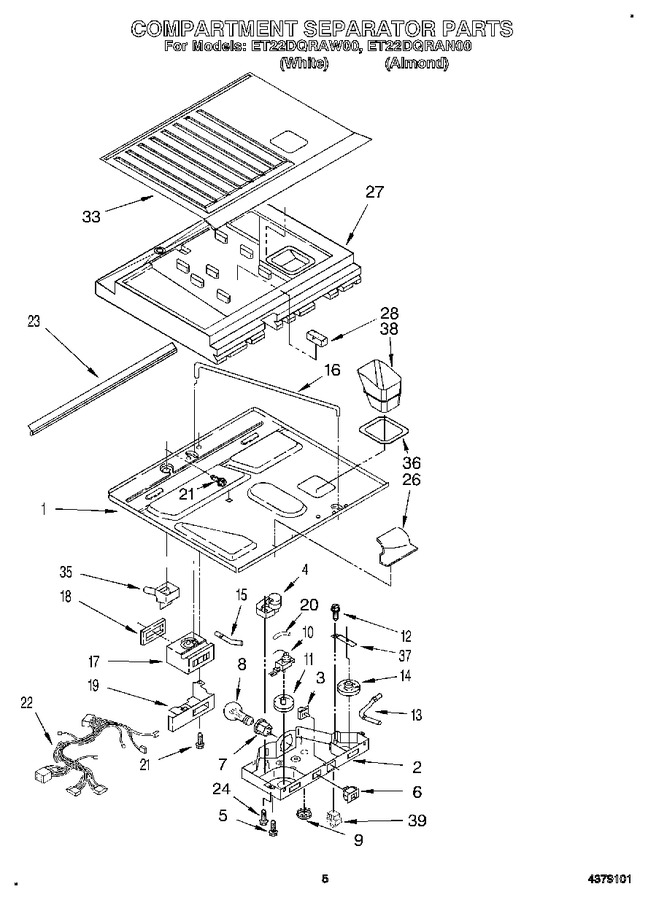 Diagram for ET22DQRAW00