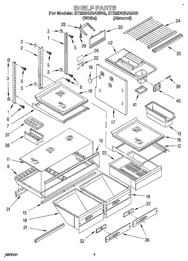 Diagram for ET22DQRAW00
