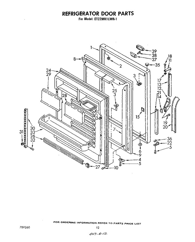 Diagram for ET22MK1LWR1
