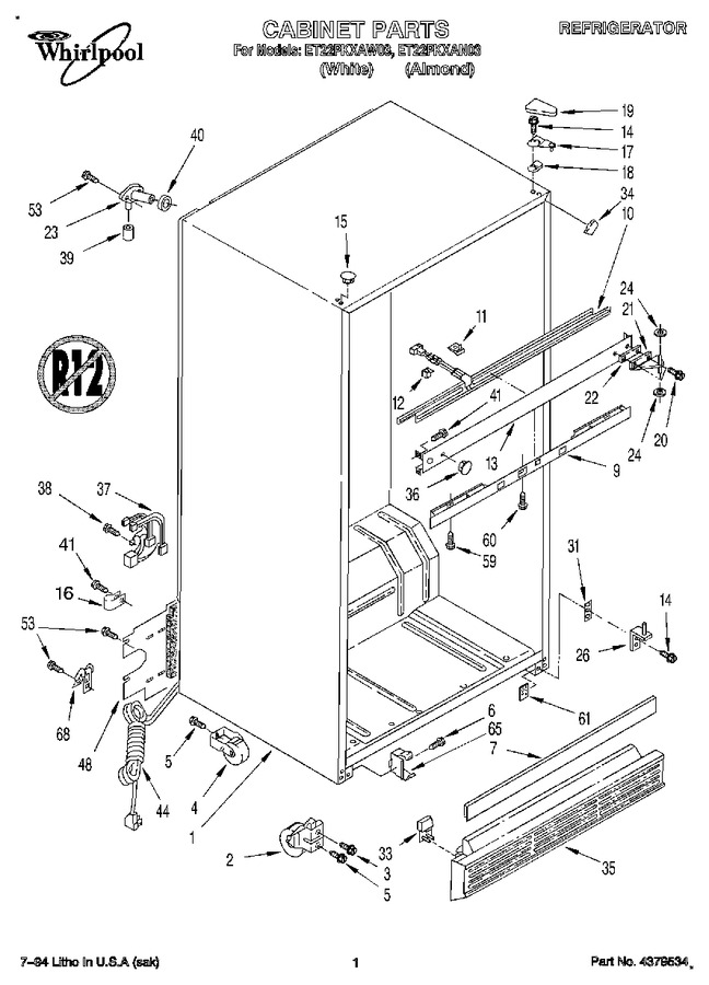 Diagram for ET22PKXAW03