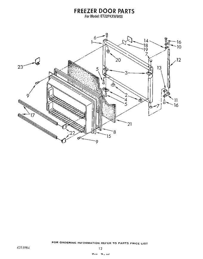 Diagram for ET22PKXWW00