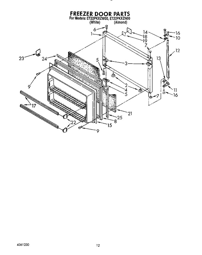 Diagram for ET22PKXZW00