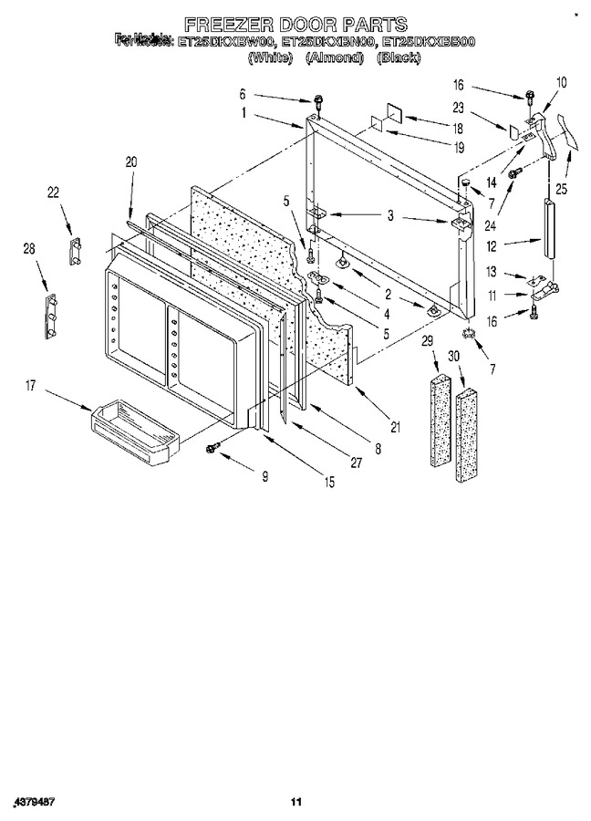 Diagram for ET25DKXBW00