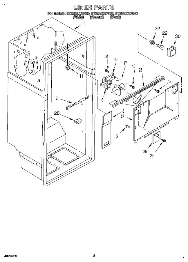 Diagram for ET25DKXDW00