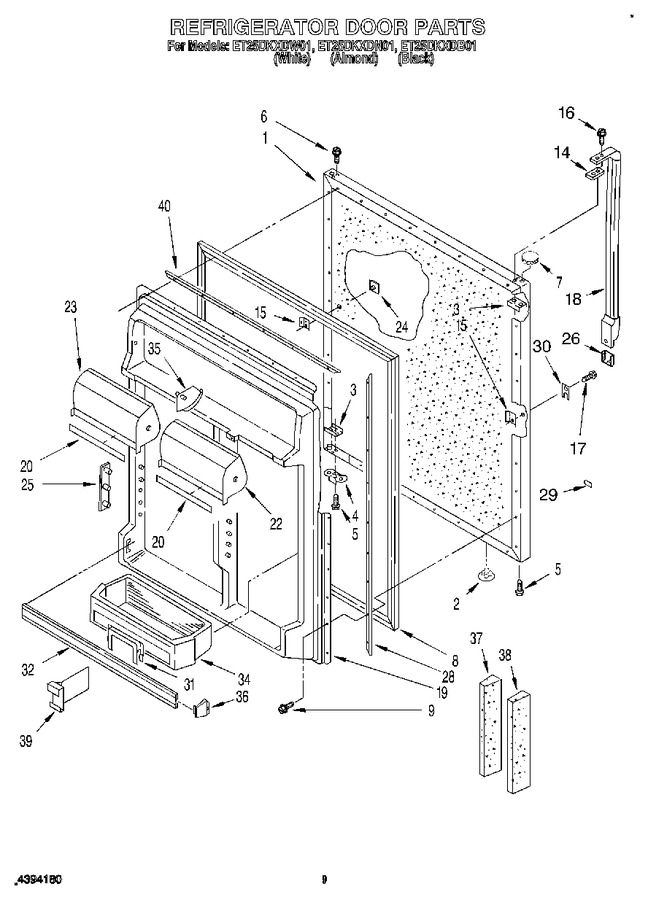 Diagram for ET25DKXDB01