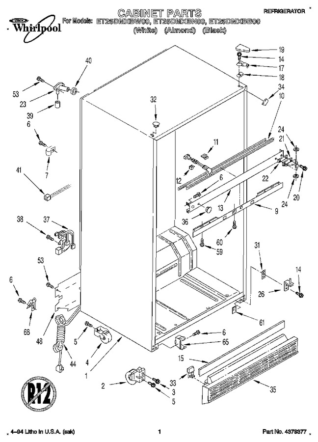 Diagram for ET25DMXBN00